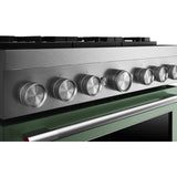36-Inch 6 Burner Commercial-Style Dual Fuel Range with No Preheat Air Fry Mode - (KFDS936SDC)