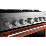 36-Inch 6 Burner Commercial-Style Dual Fuel Range with No Preheat Air Fry Mode - (KFDS936SSC)