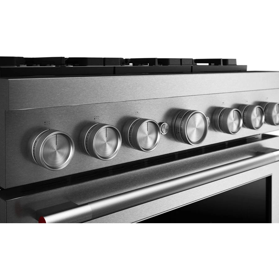 36-Inch 6 Burner Commercial-Style Dual Fuel Range with No Preheat Air Fry Mode - (KFDS936SSS)