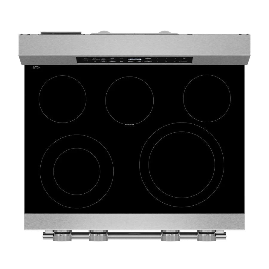 30" Smooth Surface Freestanding Electric Range with Convection Oven - (KFES530SPS)