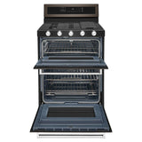 30-Inch 5 Burner Gas Double Oven Convection Range - (KFGD500EBS) - KITCHENAID