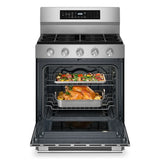 30" 5-Burner Gas Convection Range with Warming Drawer - (KFGS530SPS)