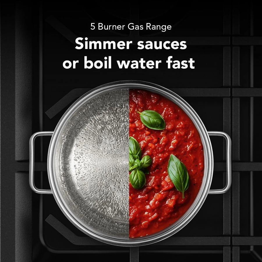 30" 5-Burner Gas Convection Range with Warming Drawer - (KFGS530SPS)