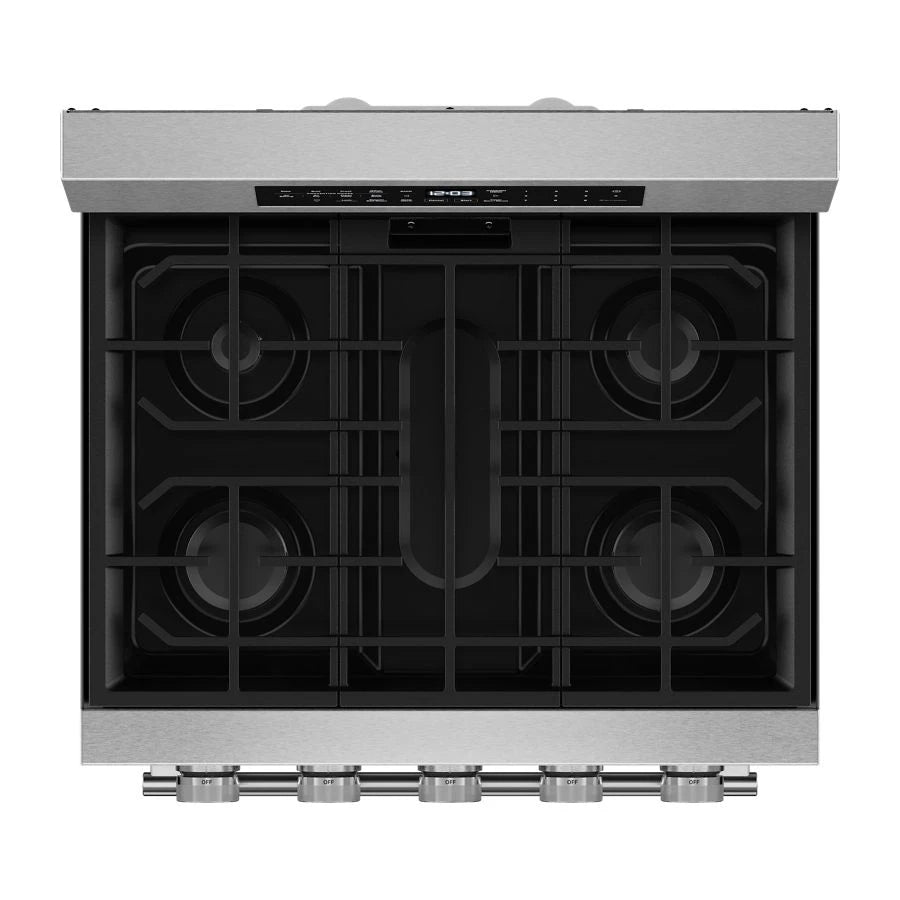 30" 5-Burner Gas Convection Range with Warming Drawer - (KFGS530SPS)