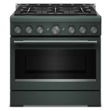 KitchenAid® 36-Inch 6 Burner Commercial-Style Gas Range with No Preheat Air Fry Mode - (KFGS936SJP)