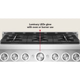 KitchenAid® 36-Inch 6 Burner Commercial-Style Gas Range with No Preheat Air Fry Mode - (KFGS936SSS)