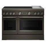 48-Inch 6-Element Induction Freestanding Commercial-Style Range with Griddle - (KFID948SBE)