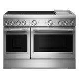 48-Inch 6-Element Induction Freestanding Commercial-Style Range with Griddle - (KFID948SSS)