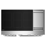 48-Inch 6-Element Induction Freestanding Commercial-Style Range with Griddle - (KFID948SSS)