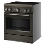 30-Inch 4-Element Induction Freestanding Commercial-Style Range with Air Fry - (KFIS930SBE)