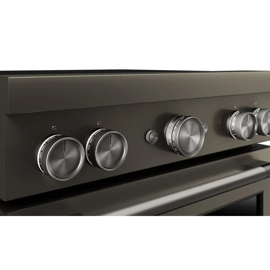 30-Inch 4-Element Induction Freestanding Commercial-Style Range with Air Fry - (KFIS930SBE)