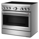 36-Inch 6-Element Induction Freestanding Commercial-Style Range with Air Fry - (KFIS936SSS)