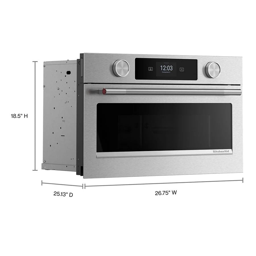 27" Built-In Microwave Oven with Sensor Cooking - (KMBS727SPS)