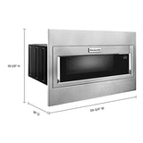 1000 Watt Built-In Low Profile Microwave with Standard Trim Kit - (KMBT5511KSS)