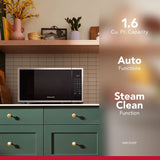 1.6 cu. ft. Countertop Microwave Oven with Sensor Cooking - (KMCS122SSS)