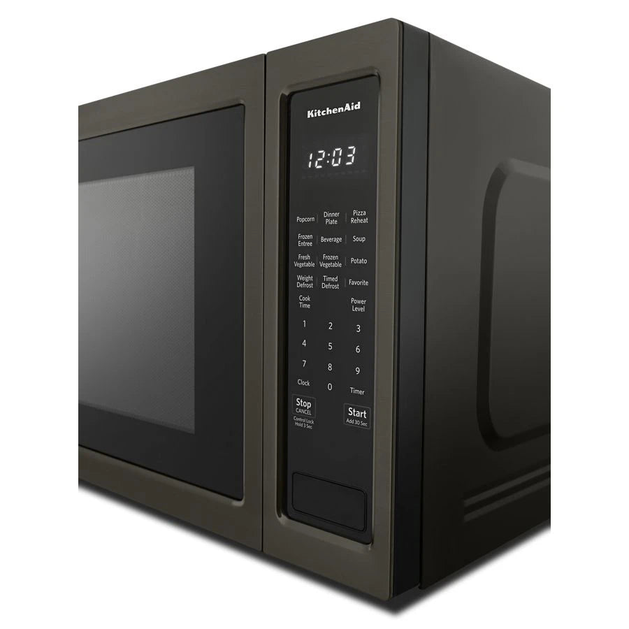 24" Countertop Microwave Oven with PrintShield(TM) Finish - 1200 Watt - (KMCS3022GBS)
