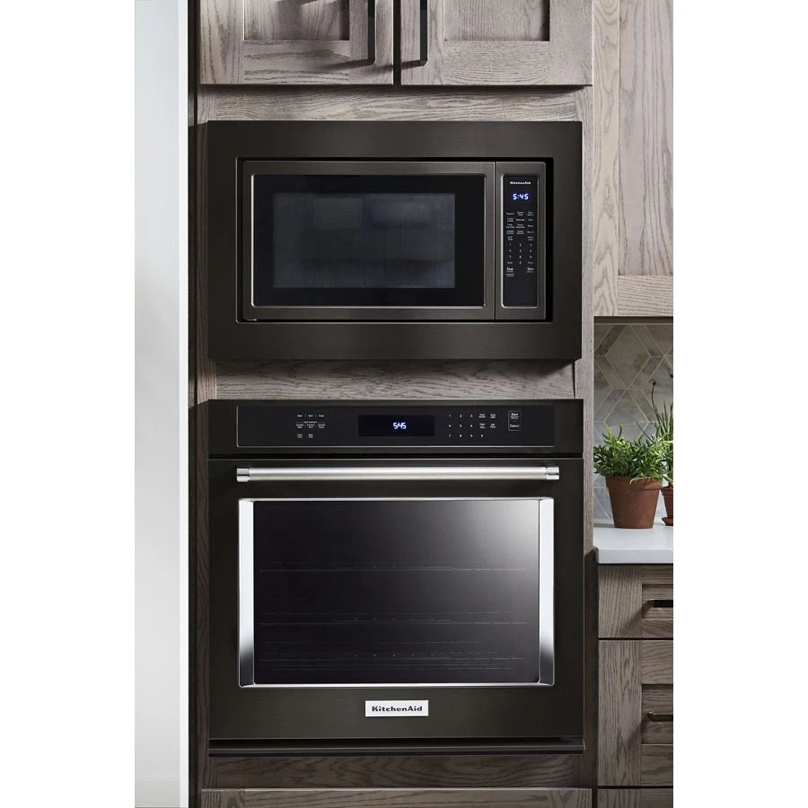 24" Countertop Microwave Oven with PrintShield(TM) Finish - 1200 Watt - (KMCS3022GBS)