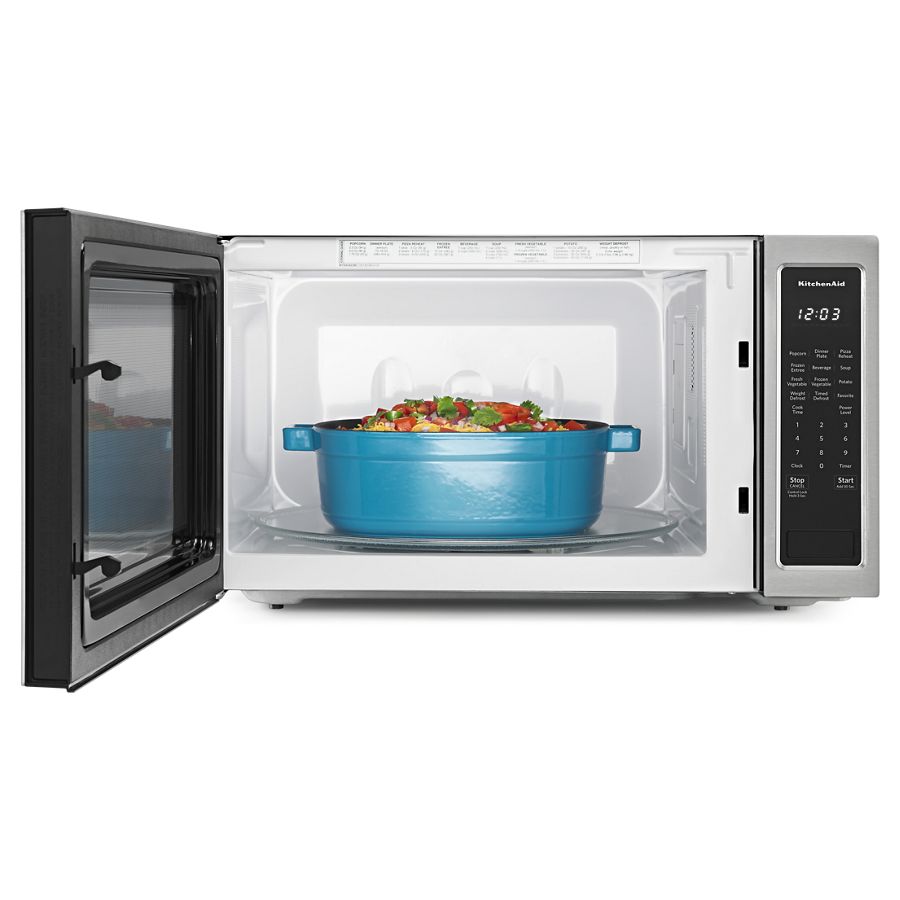 24" Countertop Microwave Oven - 1200 Watt - (KMCS3022GSS) - KITCHENAID