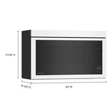 Over-The-Range Microwave with Flush Built-In Design - (KMMF330PWH) - KITCHENAID