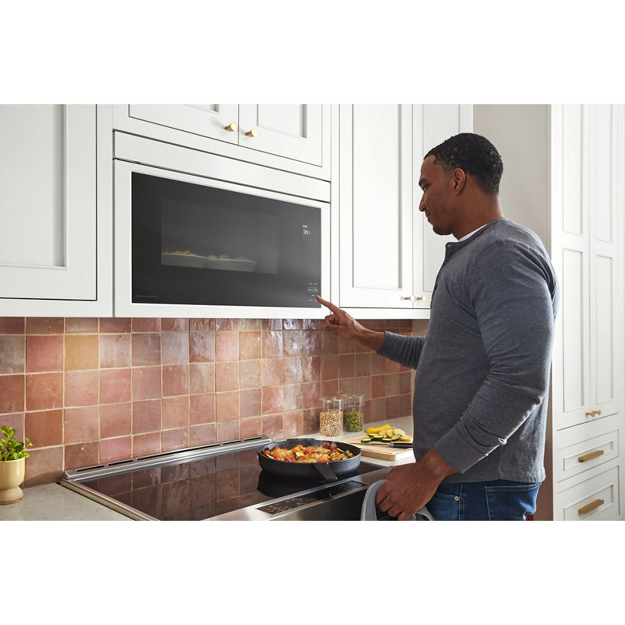 Over-The-Range Microwave with Flush Built-In Design - (KMMF330PWH) - KITCHENAID