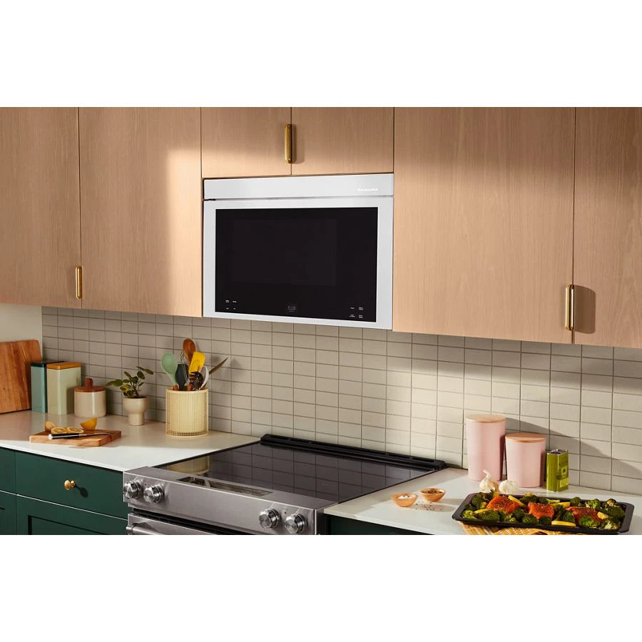 KitchenAid?? Multifunction Over-the-Range Oven with Flush Built-In Design - (KMMF530PWH)