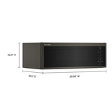 Smart Low Profile Microwave Hood Combination with Dual Fan Ventilation - (KMML550RBE)
