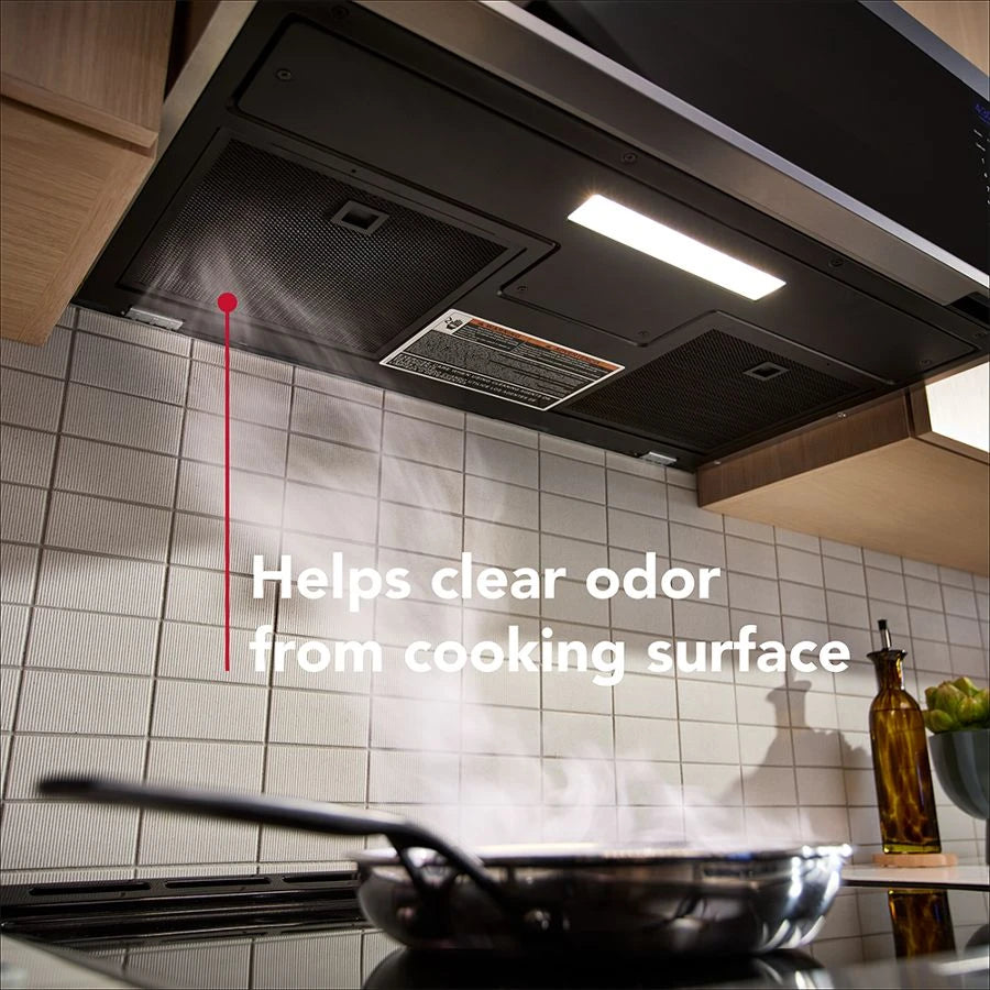 Smart Low Profile Microwave Hood Combination with Dual Fan Ventilation - (KMML550RPS)