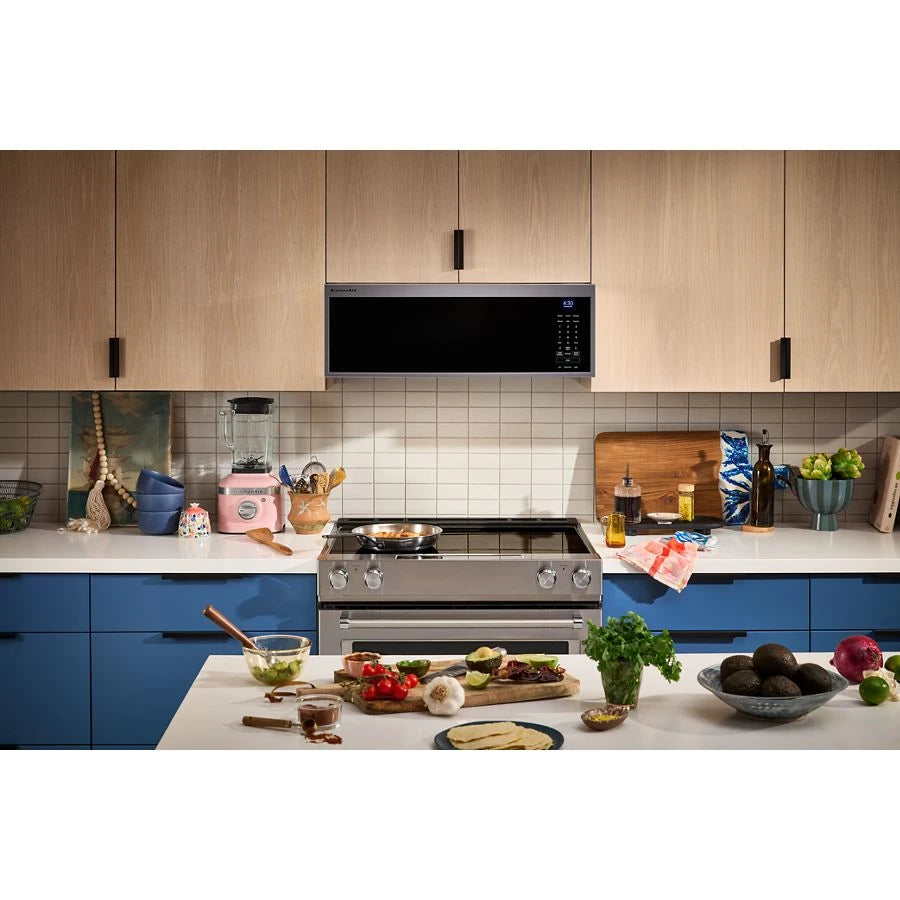 Smart Low Profile Microwave Hood Combination with Dual Fan Ventilation - (KMML550RPS)