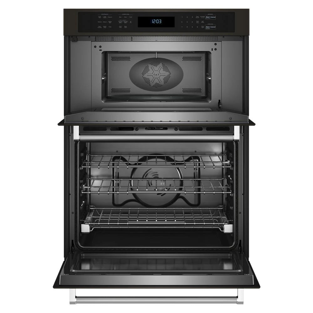 KitchenAid?? 30" Combination Microwave Wall Ovens with Air Fry Mode. - (KOEC530PBS)
