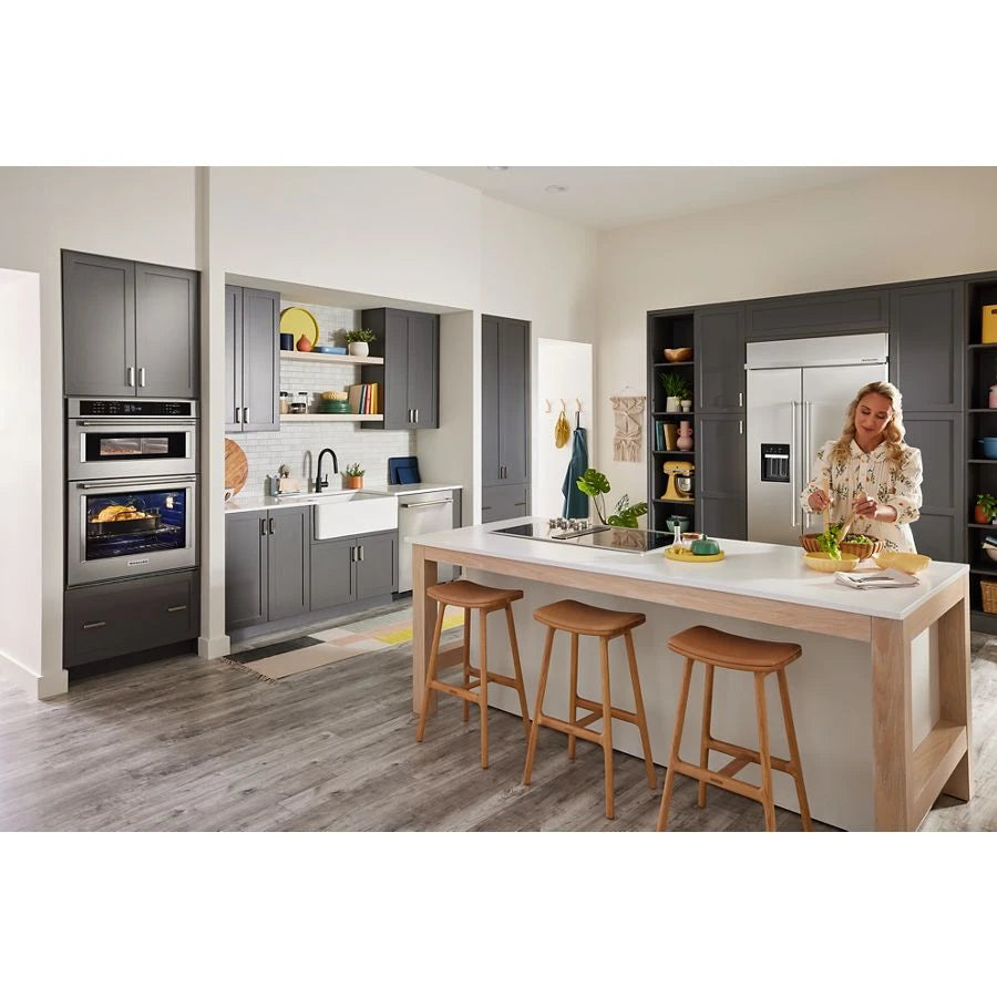 KitchenAid?? 30" Combination Microwave Wall Ovens with Air Fry Mode. - (KOEC530PPS)