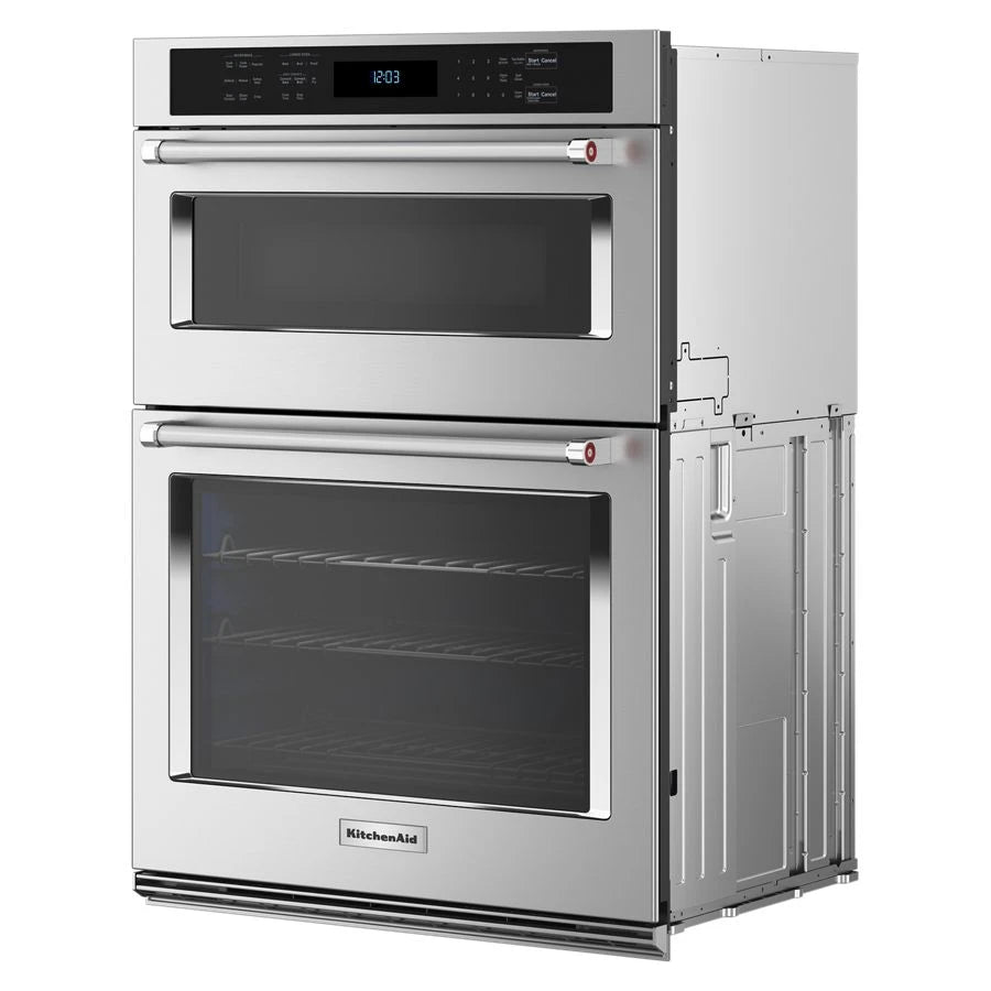 KitchenAid?? 30" Combination Microwave Wall Ovens with Air Fry Mode. - (KOEC530PPS)