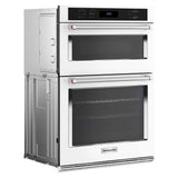 KitchenAid?? 30" Combination Microwave Wall Ovens with Air Fry Mode. - (KOEC530PWH)
