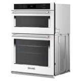 KitchenAid?? 30" Combination Microwave Wall Ovens with Air Fry Mode. - (KOEC530PWH)