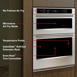 30-inch Electric Combo Wall Oven with No Preheat Air Fry Mode - PrintShield™ Finish - (KOEC530SPS)