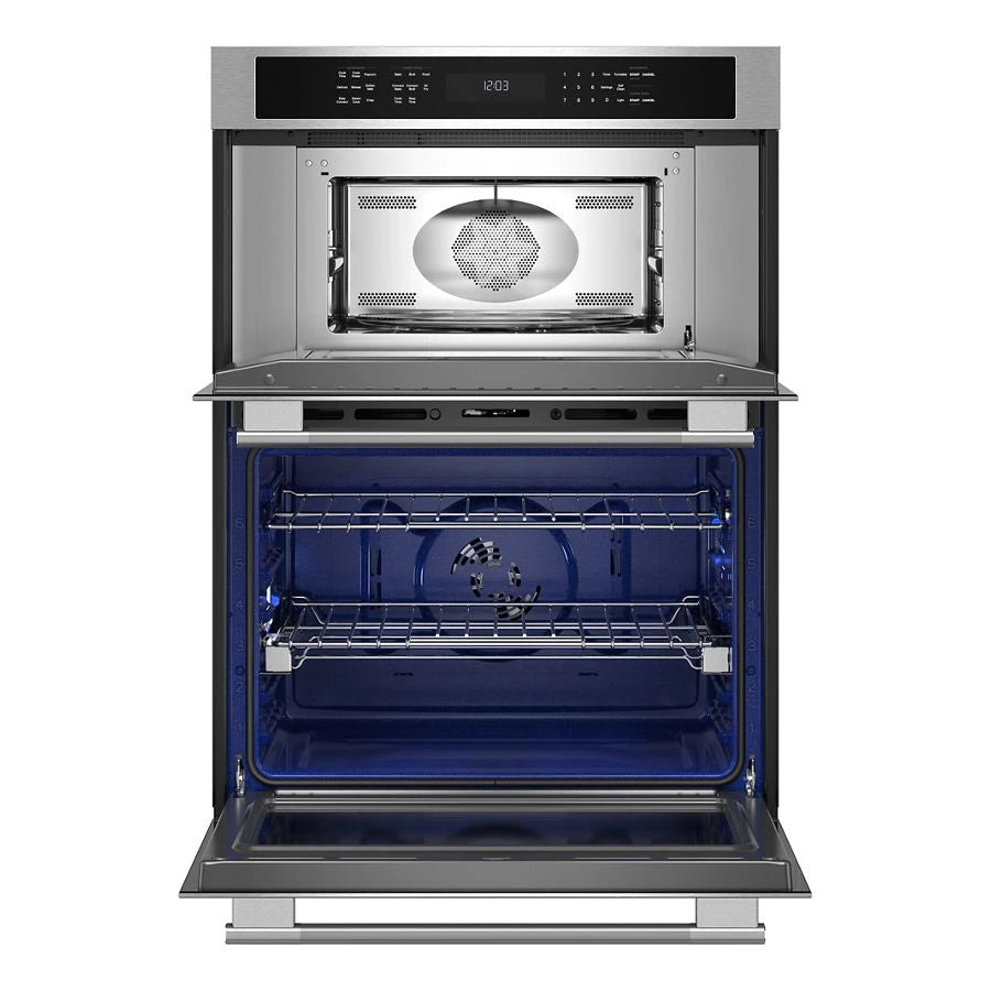 30-inch Electric Combo Wall Oven with No Preheat Air Fry Mode - PrintShield™ Finish - (KOEC530SPS)