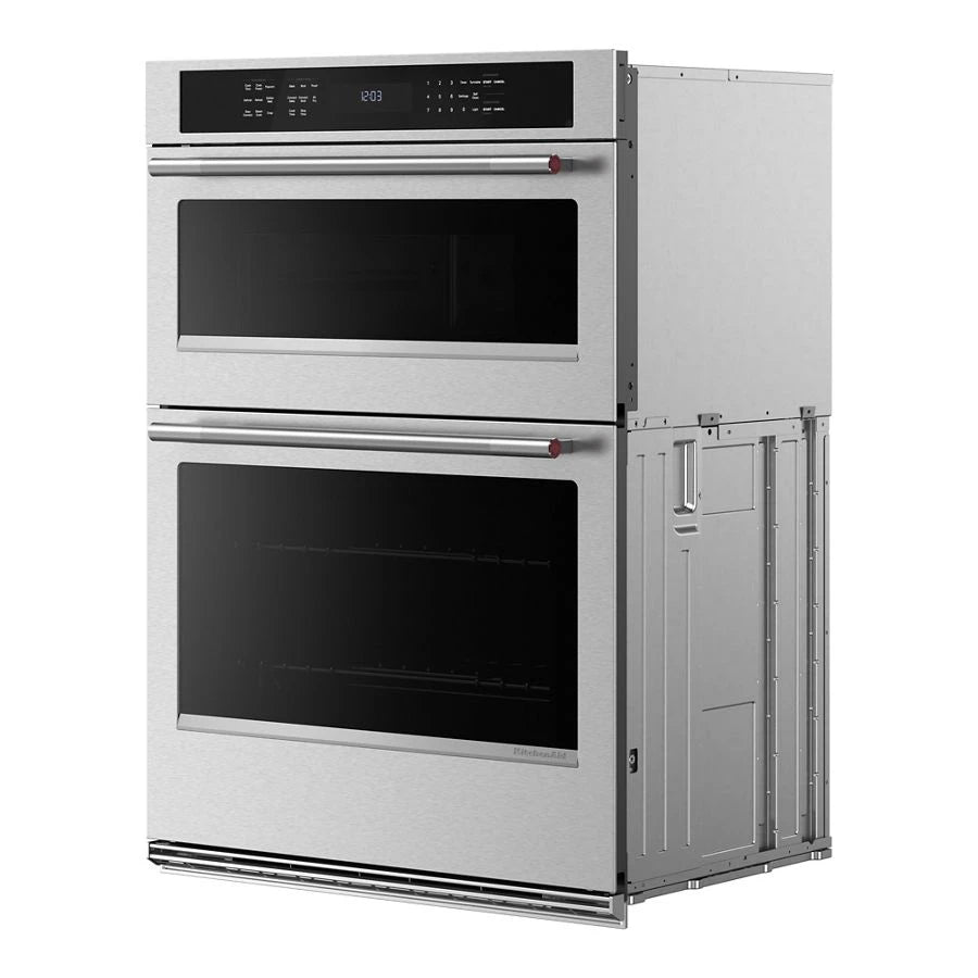 30-inch Electric Combo Wall Oven with No Preheat Air Fry Mode - PrintShield™ Finish - (KOEC530SPS)