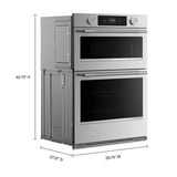 27-inch Smart Electric Combo Wall Oven with Assisted Cooking Modes - PrintShield™ Finish - (KOEC727SPS)