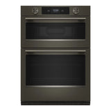 30-inch Smart Electric Combo Wall Oven with Assisted Cooking Modes - Black Ore - (KOEC730SBE)