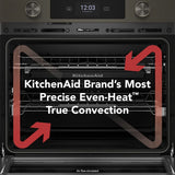 30-inch Smart Electric Combo Wall Oven with Assisted Cooking Modes - Black Ore - (KOEC730SBE)