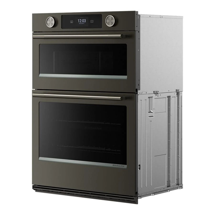 30-inch Smart Electric Combo Wall Oven with Assisted Cooking Modes - Black Ore - (KOEC730SBE)
