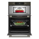 30-inch Smart Electric Combo Wall Oven with Assisted Cooking Modes - Black Ore - (KOEC730SBE)