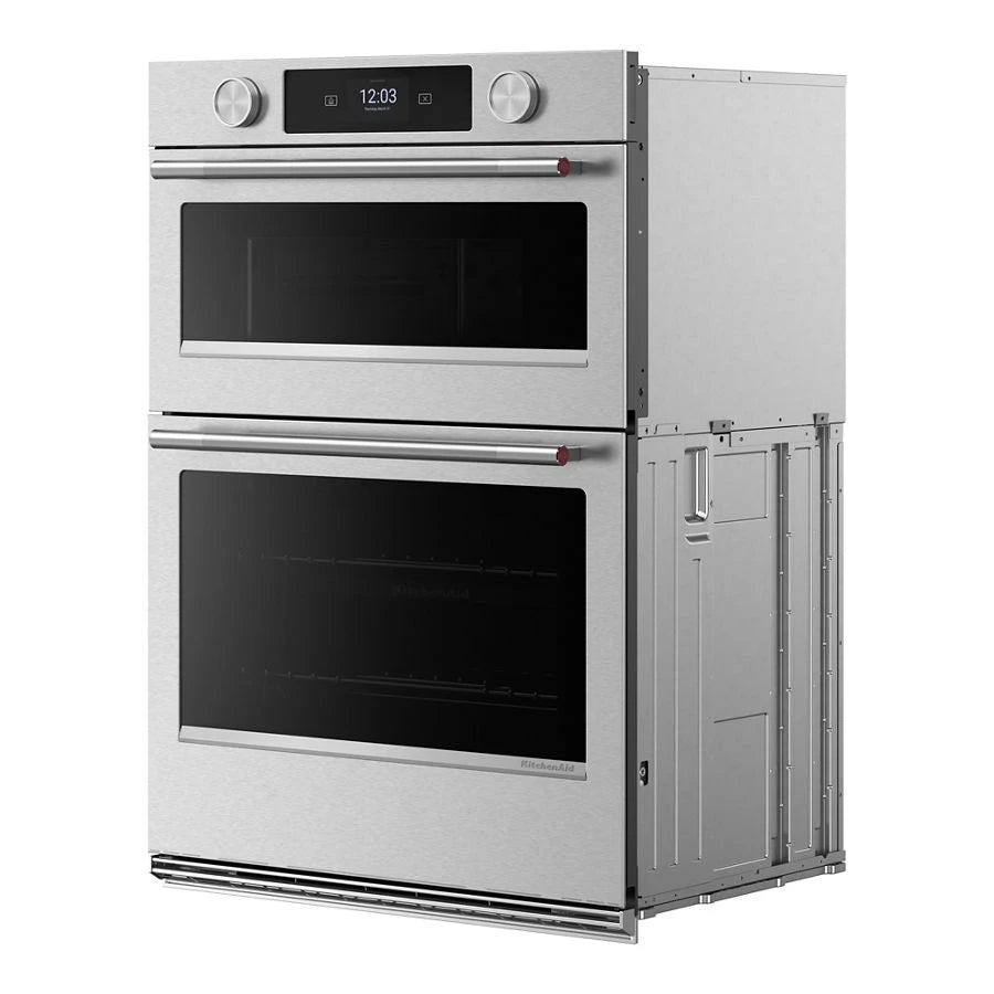 30-inch Smart Electric Combo Wall Oven with Assisted Cooking Modes - PrintShield™ Finish - (KOEC730SPS)