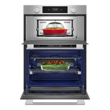30-inch Smart Electric Combo Wall Oven with Assisted Cooking Modes - PrintShield™ Finish - (KOEC730SPS)