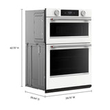 30-inch Smart Electric Combo Wall Oven with Assisted Cooking Modes - White - (KOEC730SWH)