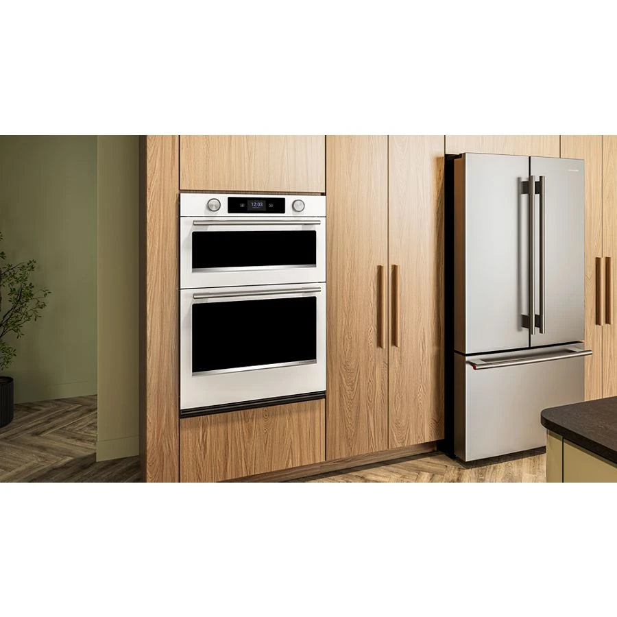 30-inch Smart Electric Combo Wall Oven with Assisted Cooking Modes - White - (KOEC730SWH)