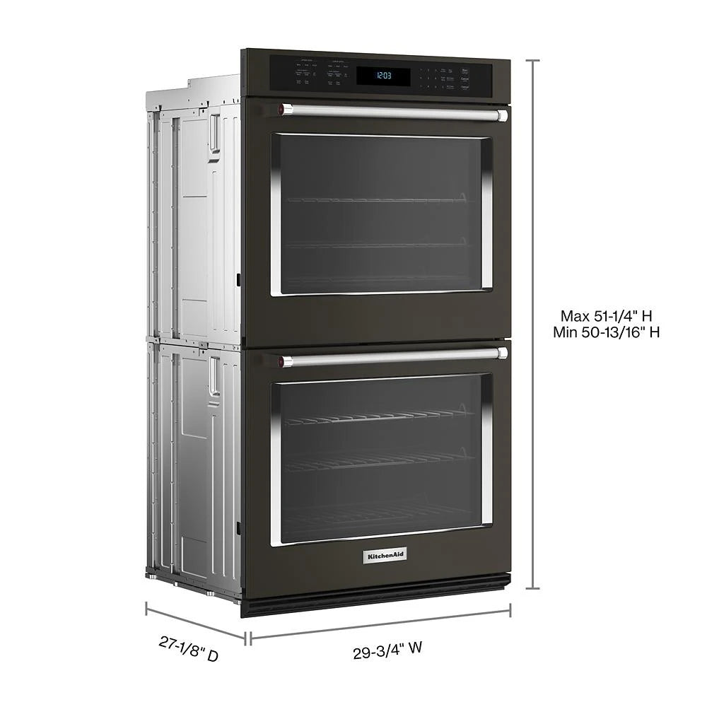 KitchenAid?? 30" Double Wall Ovens with Air Fry Mode - (KOED530PBS)