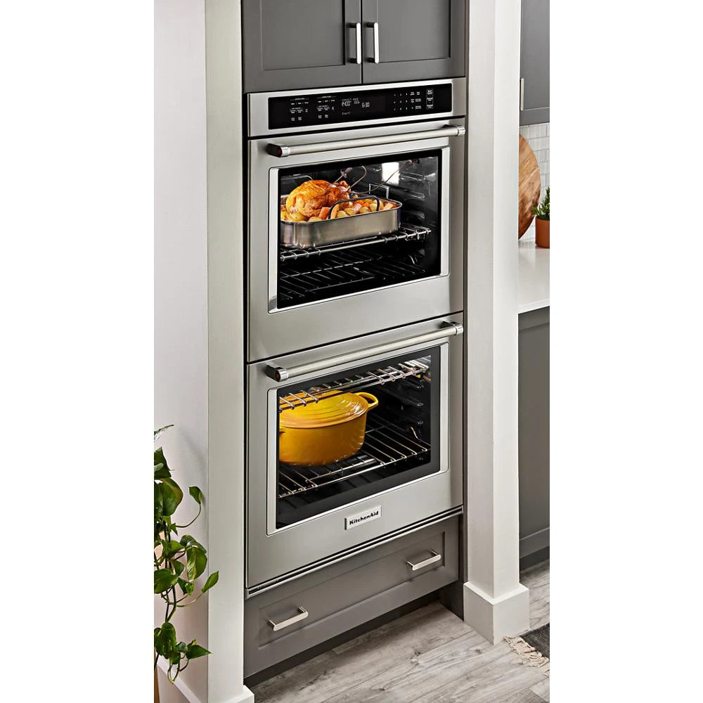 KitchenAid?? 30" Double Wall Ovens with Air Fry Mode - (KOED530PPS)
