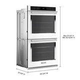 KitchenAid?? 30" Double Wall Ovens with Air Fry Mode - (KOED530PWH)