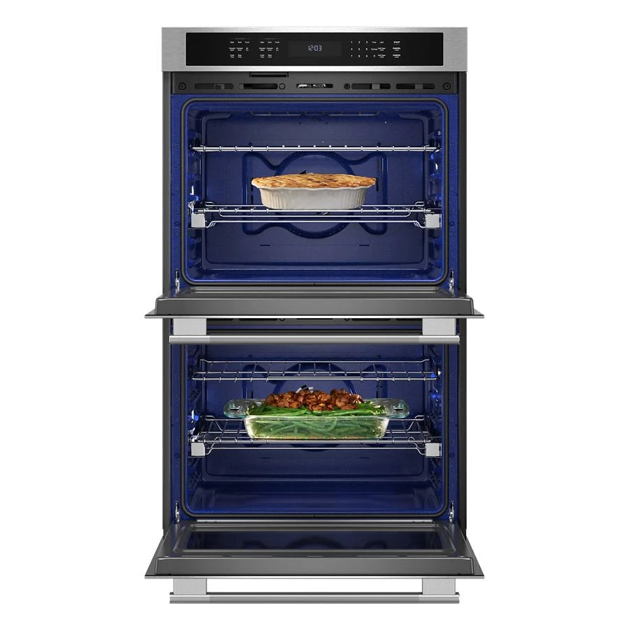 30-inch Electric Double Wall Oven with No Preheat Air Fry Mode - PrintShield™ Finish - (KOED530SPS)