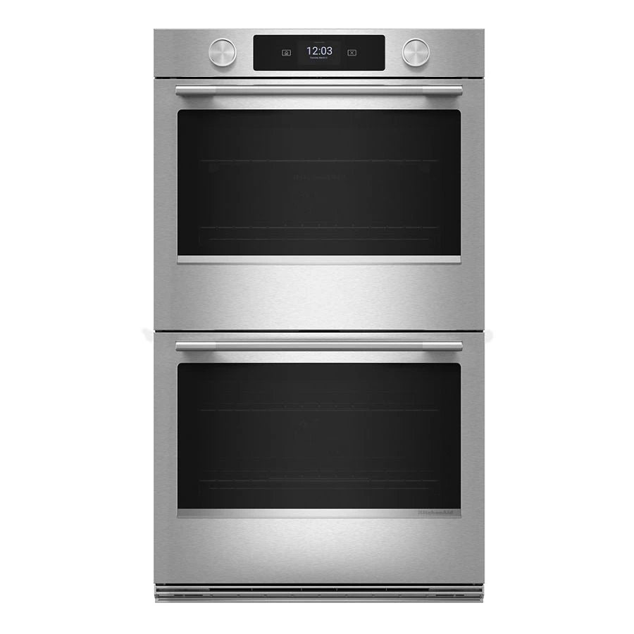 27-inch Smart Electric Double Wall Oven with Assisted Cooking Modes - PrintShield™ Finish - (KOED727SPS)